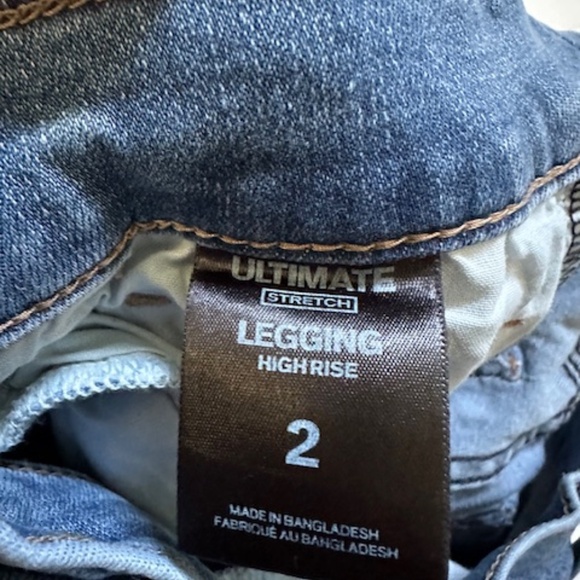 Express women's ultimate stretch leggings high rise size 2 - Picture 2 of 2